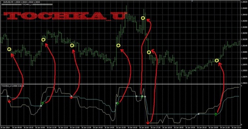 Product picture FOREX  Indicator TOCHKA U for MT4