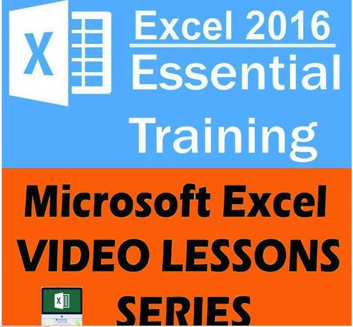 Product picture 2016 Microsoft Lessons Excel Training Video PRO Tutorials